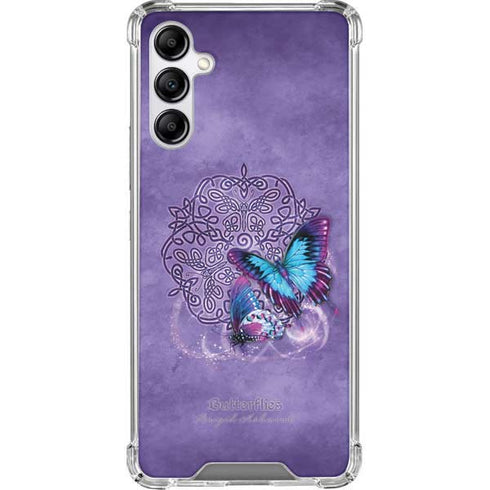 Brigid Ashwood Butterfly Celtic Knot Galaxy A14 5G Clear Case