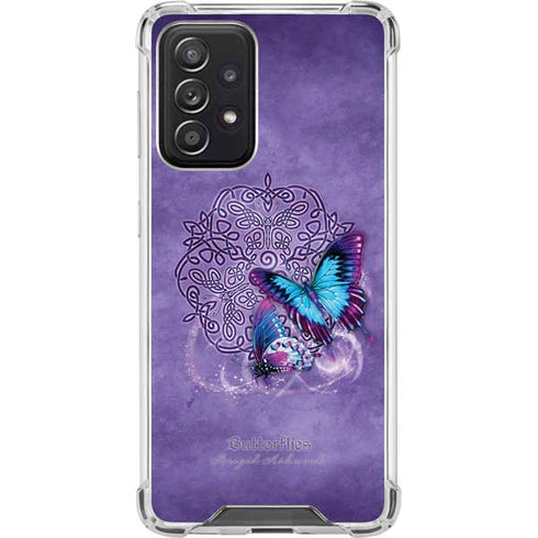 Brigid Ashwood Butterfly Celtic Knot Galaxy A52 5G Clear Case