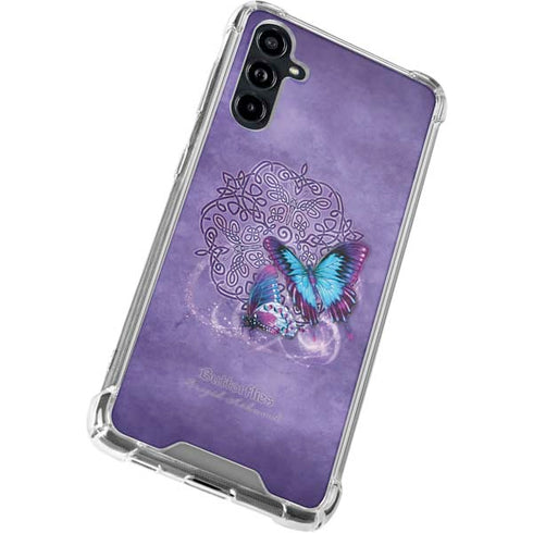 Butterfly Celtic Knot by Brigid Ashwood Galaxy A54 5G Clear Case