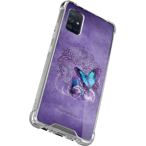 Brigid Ashwood Butterfly Celtic Knot Galaxy A71 5G Clear Case