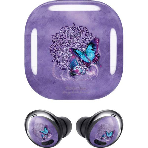 Brigid Ashwood Butterfly Celtic Knot Galaxy Buds Pro Skin
