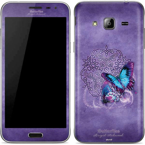 Brigid Ashwood Butterfly Celtic Knot Galaxy J3 Skin