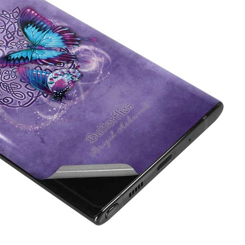 Brigid Ashwood Butterfly Celtic Knot Galaxy Note 10 Plus Skin