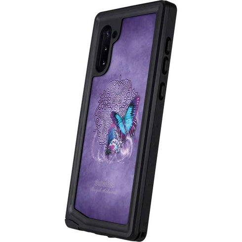Brigid Ashwood Butterfly Celtic Knot Galaxy Note 10 Waterproof Case