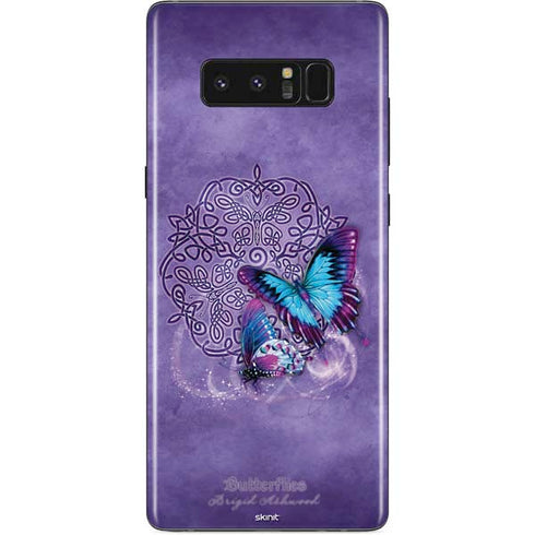 Brigid Ashwood Butterfly Celtic Knot Galaxy Note 8 Skin