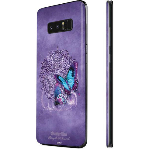 Brigid Ashwood Butterfly Celtic Knot Galaxy Note 8 Skin