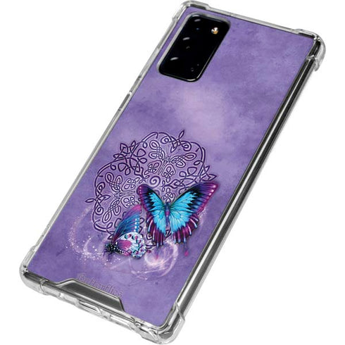 Brigid Ashwood Butterfly Celtic Knot Galaxy Note20 5G Clear Case