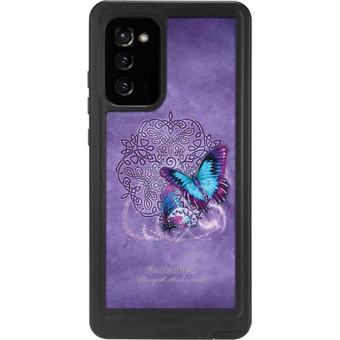 Brigid Ashwood Butterfly Celtic Knot Galaxy Note20 5G Waterproof Case