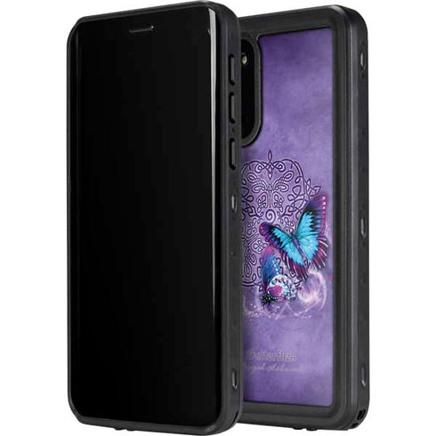 Brigid Ashwood Butterfly Celtic Knot Galaxy S20 Plus Waterproof Case