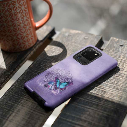 Brigid Ashwood Butterfly Celtic Knot Galaxy S20 Ultra 5G Pro Case