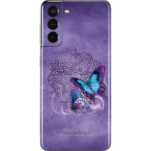 Brigid Ashwood Butterfly Celtic Knot Galaxy S21 5G Skin