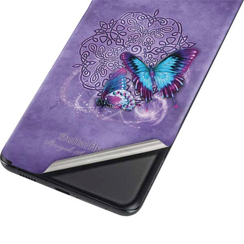 Brigid Ashwood Butterfly Celtic Knot Galaxy S21 5G Skin