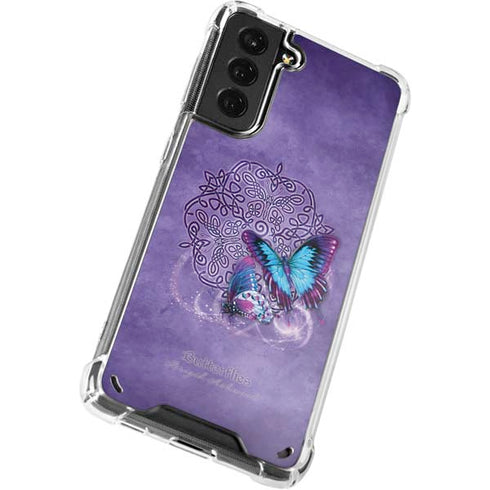 Brigid Ashwood Butterfly Celtic Knot Galaxy S21 Plus 5G Clear Case