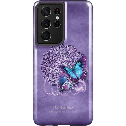 Brigid Ashwood Butterfly Celtic Knot Galaxy S21 Ultra 5G Pro Case