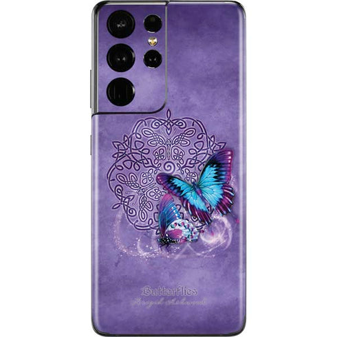Brigid Ashwood Butterfly Celtic Knot Galaxy S21 Ultra 5G Skin