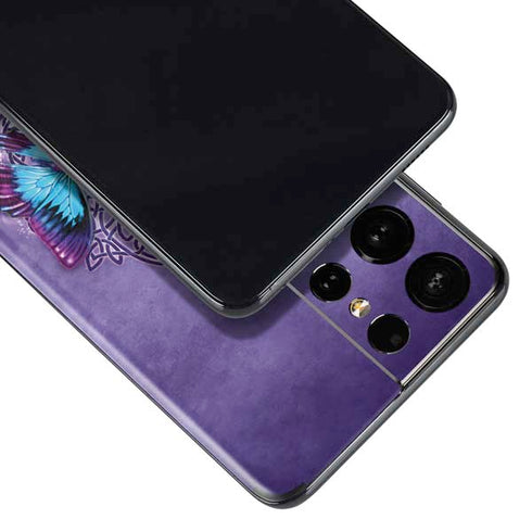 Brigid Ashwood Butterfly Celtic Knot Galaxy S21 Ultra 5G Skin