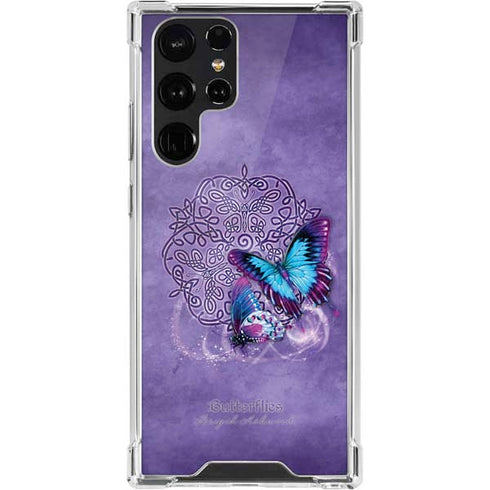 Brigid Ashwood Butterfly Celtic Knot Galaxy S22 Ultra Clear Case