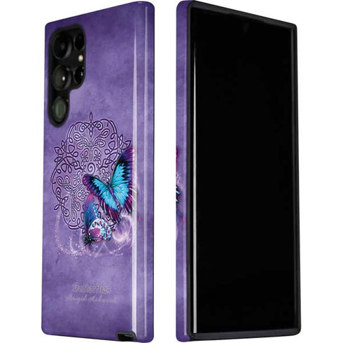 Brigid Ashwood Butterfly Celtic Knot Galaxy S22 Ultra Pro Case