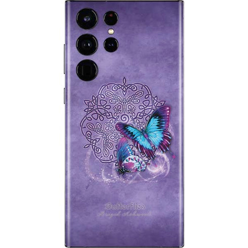 Brigid Ashwood Butterfly Celtic Knot Galaxy S22 Ultra Skin