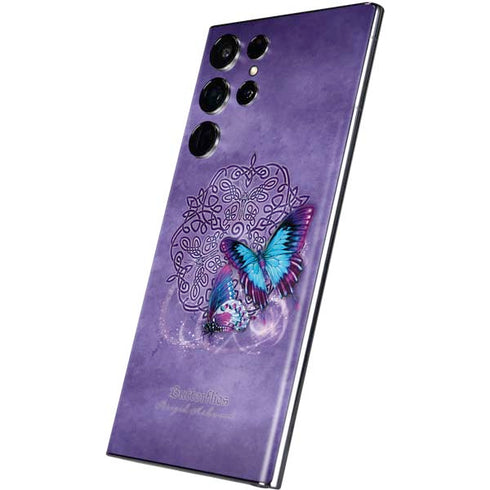 Brigid Ashwood Butterfly Celtic Knot Galaxy S22 Ultra Skin