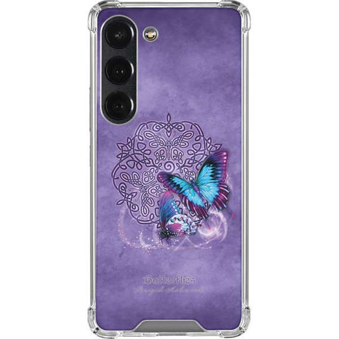 Brigid Ashwood Butterfly Celtic Knot Galaxy S23 Clear Case