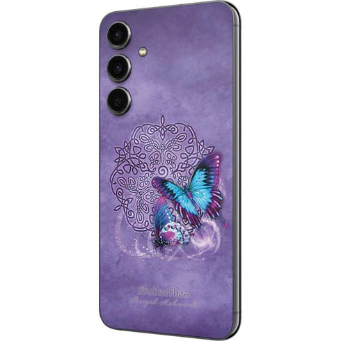 Butterfly Celtic Knot by Brigid Ashwood Galaxy S23 FE Skin