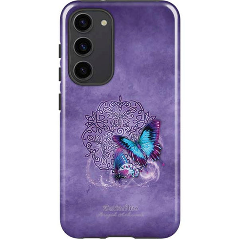 Brigid Ashwood Butterfly Celtic Knot Galaxy S23 Plus Pro Case