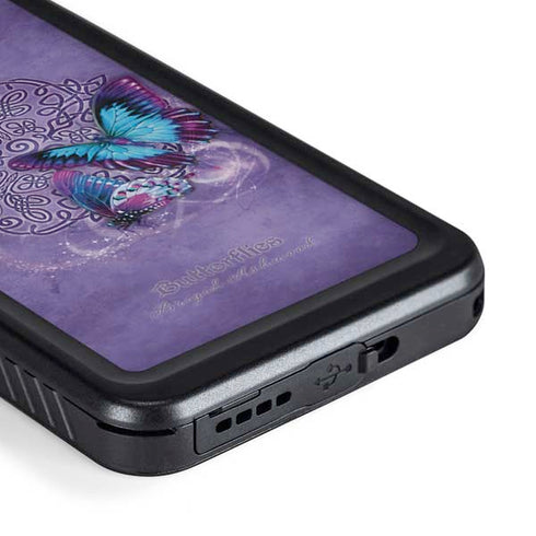 Brigid Ashwood Butterfly Celtic Knot Galaxy S23 Plus Waterproof Case