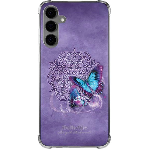 Butterfly Celtic Knot by Brigid Ashwood Galaxy S24 Plus Clear Case
