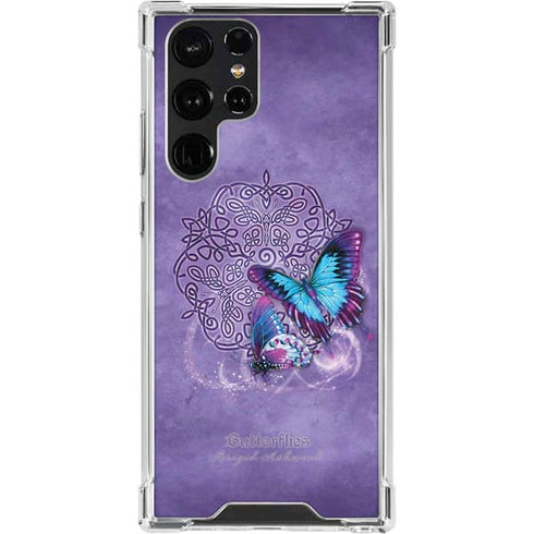 Butterfly Celtic Knot by Brigid Ashwood Galaxy S24 Ultra Clear Case