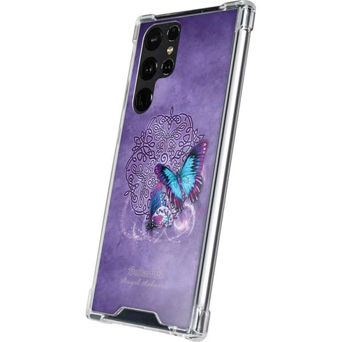 Butterfly Celtic Knot by Brigid Ashwood Galaxy S24 Ultra Clear Case