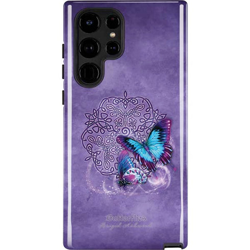 Butterfly Celtic Knot by Brigid Ashwood Galaxy S24 Ultra Impact Case