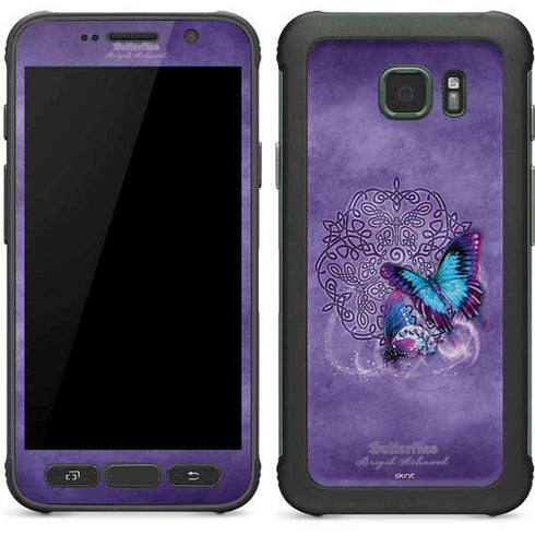 Brigid Ashwood Butterfly Celtic Knot Galaxy S7 Active Skin