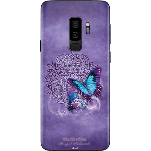 Brigid Ashwood Butterfly Celtic Knot Galaxy S9 Plus Skin