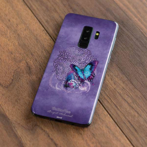 Brigid Ashwood Butterfly Celtic Knot Galaxy S9 Plus Skin
