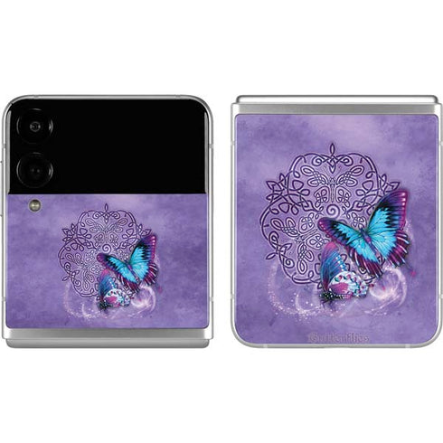 Brigid Ashwood Butterfly Celtic Knot Galaxy Z Flip4 5G Skin