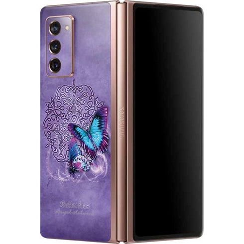 Brigid Ashwood Butterfly Celtic Knot Galaxy Z Fold2 5G Skin