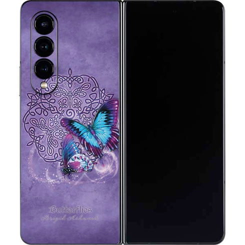 Brigid Ashwood Butterfly Celtic Knot Galaxy Z Fold4 5G Skin