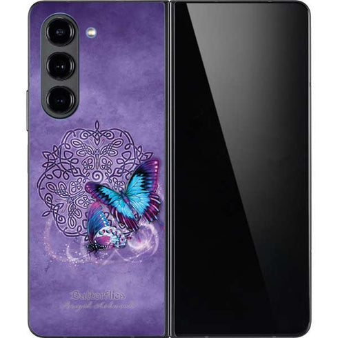 Butterfly Celtic Knot by Brigid Ashwood Galaxy Z Fold5 5G Skin