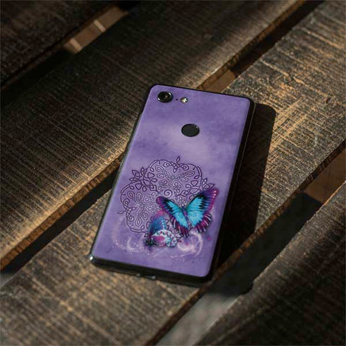 Brigid Ashwood Butterfly Celtic Knot Google Pixel 3 Skin