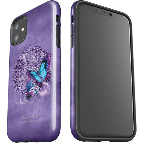 Brigid Ashwood Butterfly Celtic Knot iPhone 11 Impact Case