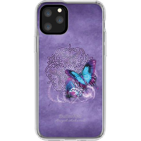 Butterfly Celtic Knot by Brigid Ashwood iPhone 11 Pro Clear Case
