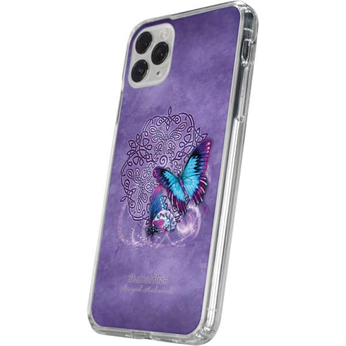 Butterfly Celtic Knot by Brigid Ashwood iPhone 11 Pro Clear Case