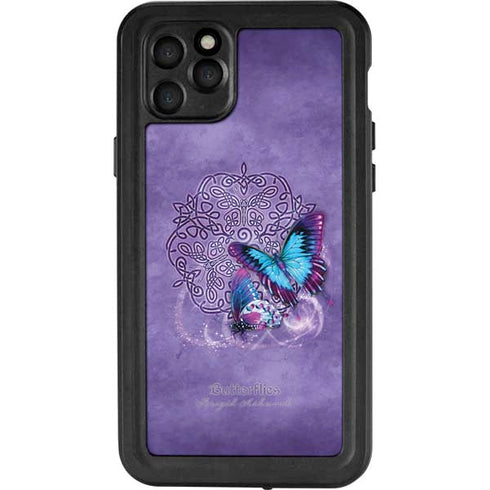 Brigid Ashwood Butterfly Celtic Knot iPhone 11 Pro Max Waterproof Case