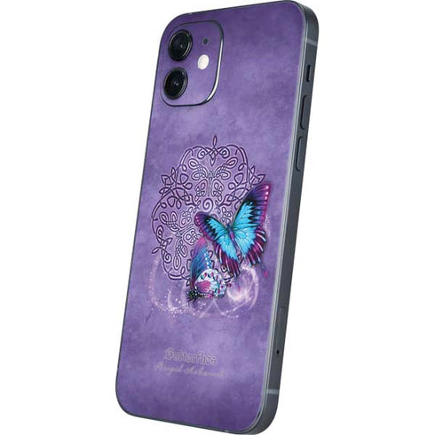 Brigid Ashwood Butterfly Celtic Knot iPhone 12 Mini Skin