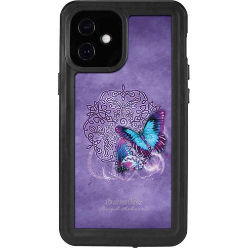 Brigid Ashwood Butterfly Celtic Knot iPhone 12 Mini Waterproof Case