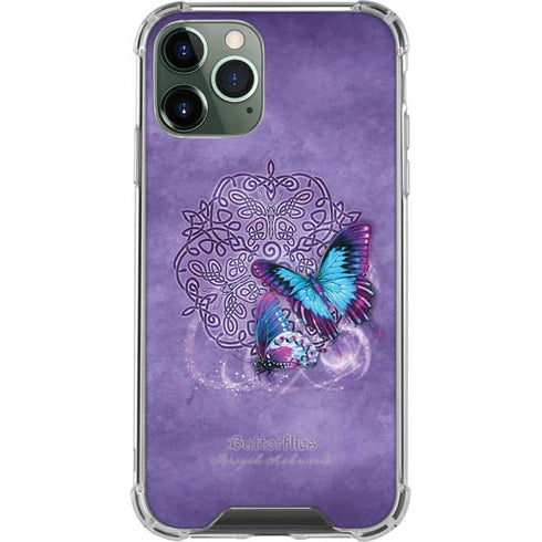 Brigid Ashwood Butterfly Celtic Knot iPhone 12 Pro Clear Case
