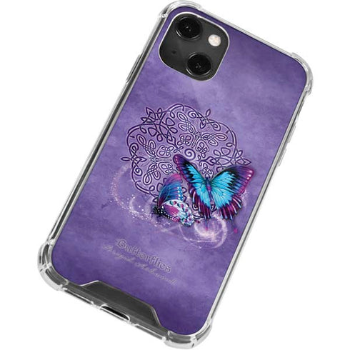 Brigid Ashwood Butterfly Celtic Knot iPhone 13 Mini Clear Case