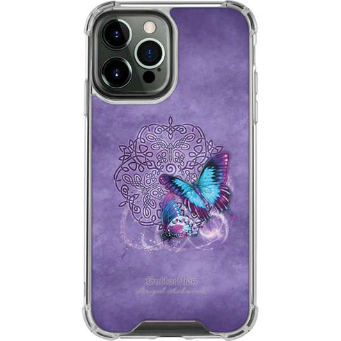 Brigid Ashwood Butterfly Celtic Knot iPhone 13 Pro Max Clear Case