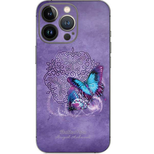 Brigid Ashwood Butterfly Celtic Knot iPhone 13 Pro Skin